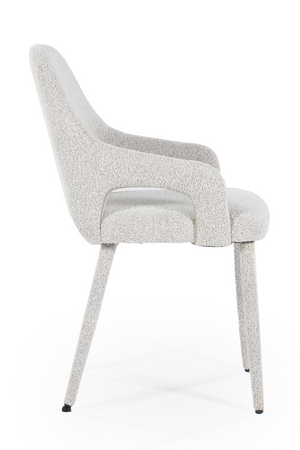 Fabric Covered Dining Armchairs (2) | By-Boo Fika | OROA.com