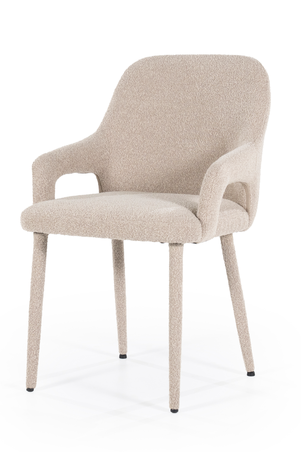 Fabric Covered Dining Armchairs (2) | By-Boo Fika | OROA.com