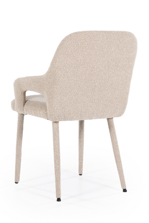 Fabric Covered Dining Armchairs (2) | By-Boo Fika | OROA.com