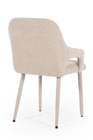 Fabric Covered Dining Armchairs (2) | By-Boo Fika | OROA.com