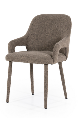 Fabric Covered Dining Armchairs (2) | By-Boo Fika | OROA.com