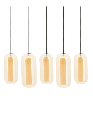 Painted Glass Pendant Lamp | By-Boo Shona | OROA.com