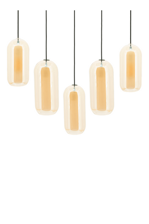 Painted Glass Pendant Lamp | By-Boo Shona | OROA.com