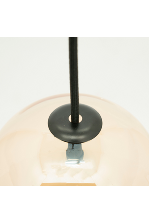 Painted Glass Pendant Lamp | By-Boo Shona | OROA.com