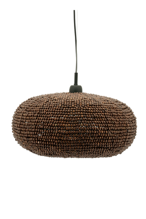 Wooden Beads Pendant Lamp | By-Boo Shanga | OROA.com