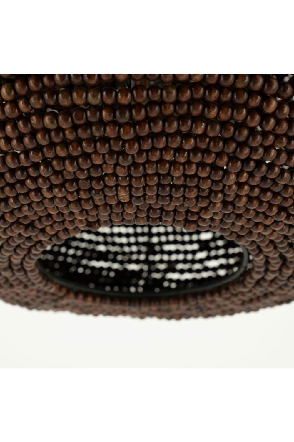 Wooden Beads Pendant Lamp | By-Boo Shanga | OROA.com