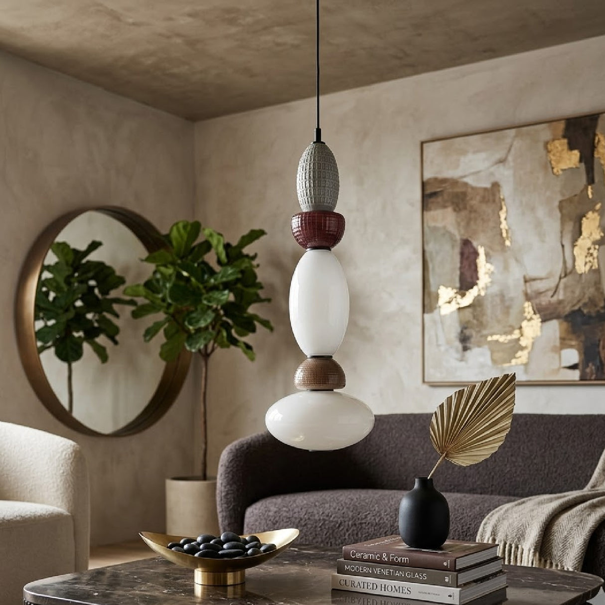   Ceramic Beads Pendant Lamp | Oroa.com