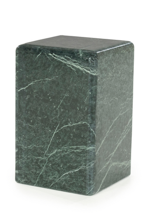 Polished Marble Square Side Table | By-Boo Dice | OROA.com