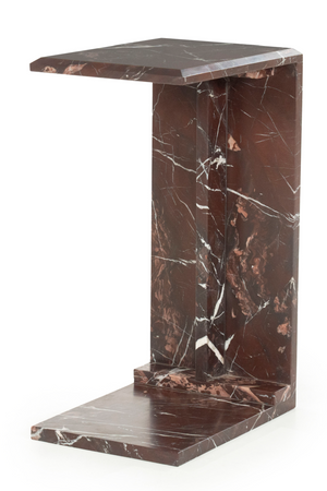 Polished Marble Side Table | By-Boo Mirage | OROA.com