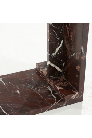 Polished Marble Side Table | By-Boo Mirage | OROA.com