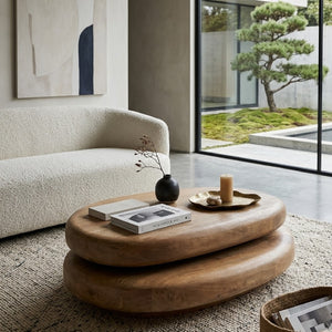   Stacked Mango Wood Coffee Table | Oroa.com