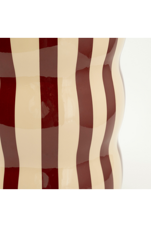 Enameled Iron Wavy Stool | By-Boo Candice | OROA.com