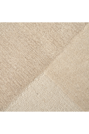 Geometrical Patterned Wool Carpet 6' x 9.5' | By-Boo Contour | Oroa.com