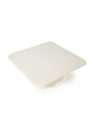 Lacquered Cement Square Coffee Table | By-Boo Siminto | OROA.com