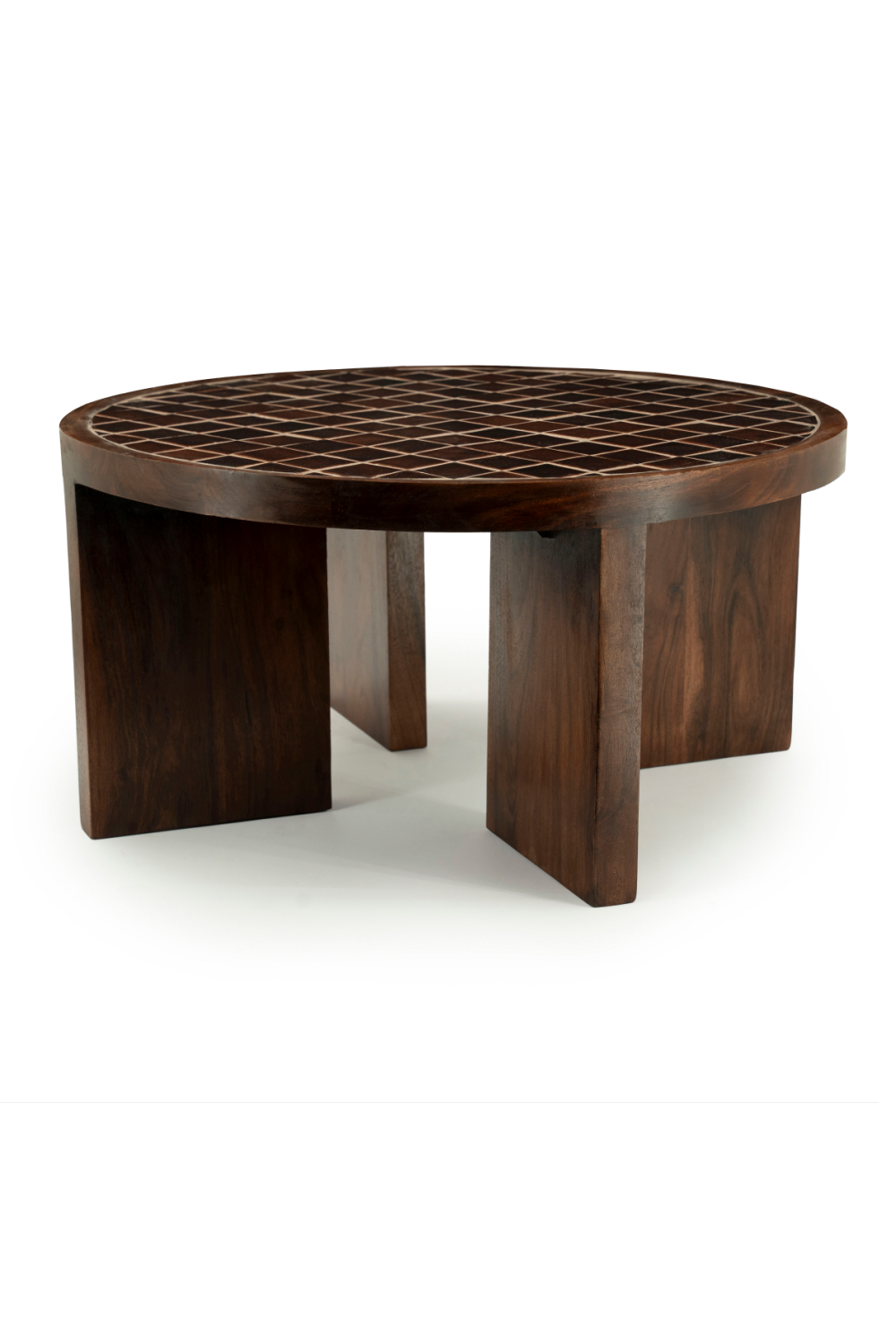 Brown Ceramic Coffee Table | By-Boo TiledUp | OROA.com