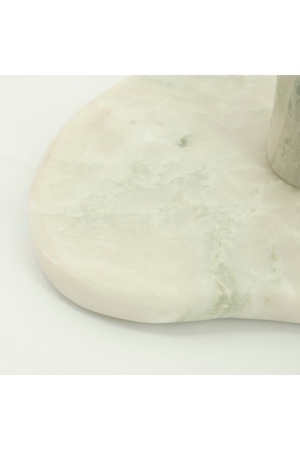 Marble Pedestal Side Table | By-Boo Rosso | OROA.com