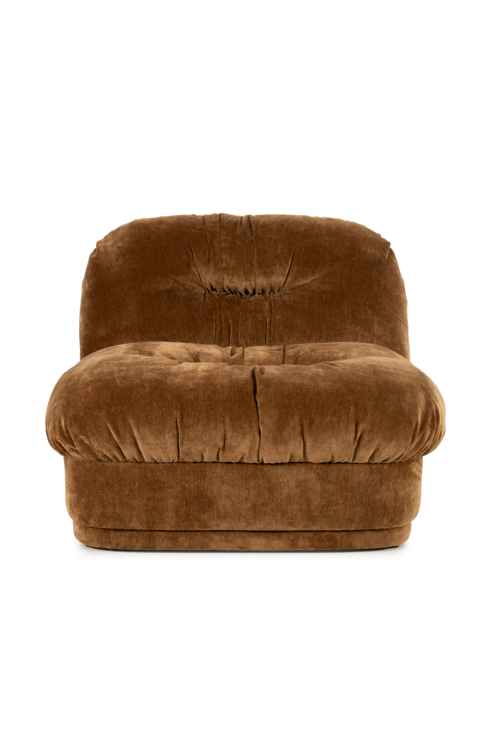 Fully-Upholstered Wrinkled Lounge Chair | By-Boo Nook | Oroa.com