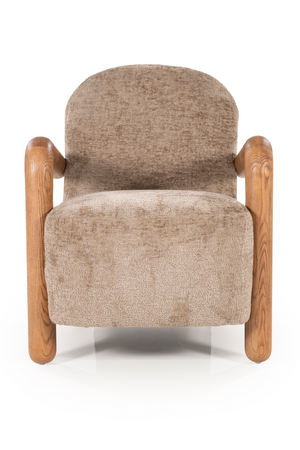 Wood-Framed Lounge Chair | By-Boo Retrova | Oroa.com