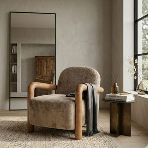   Wood-Framed Lounge Chair | Oroa.com