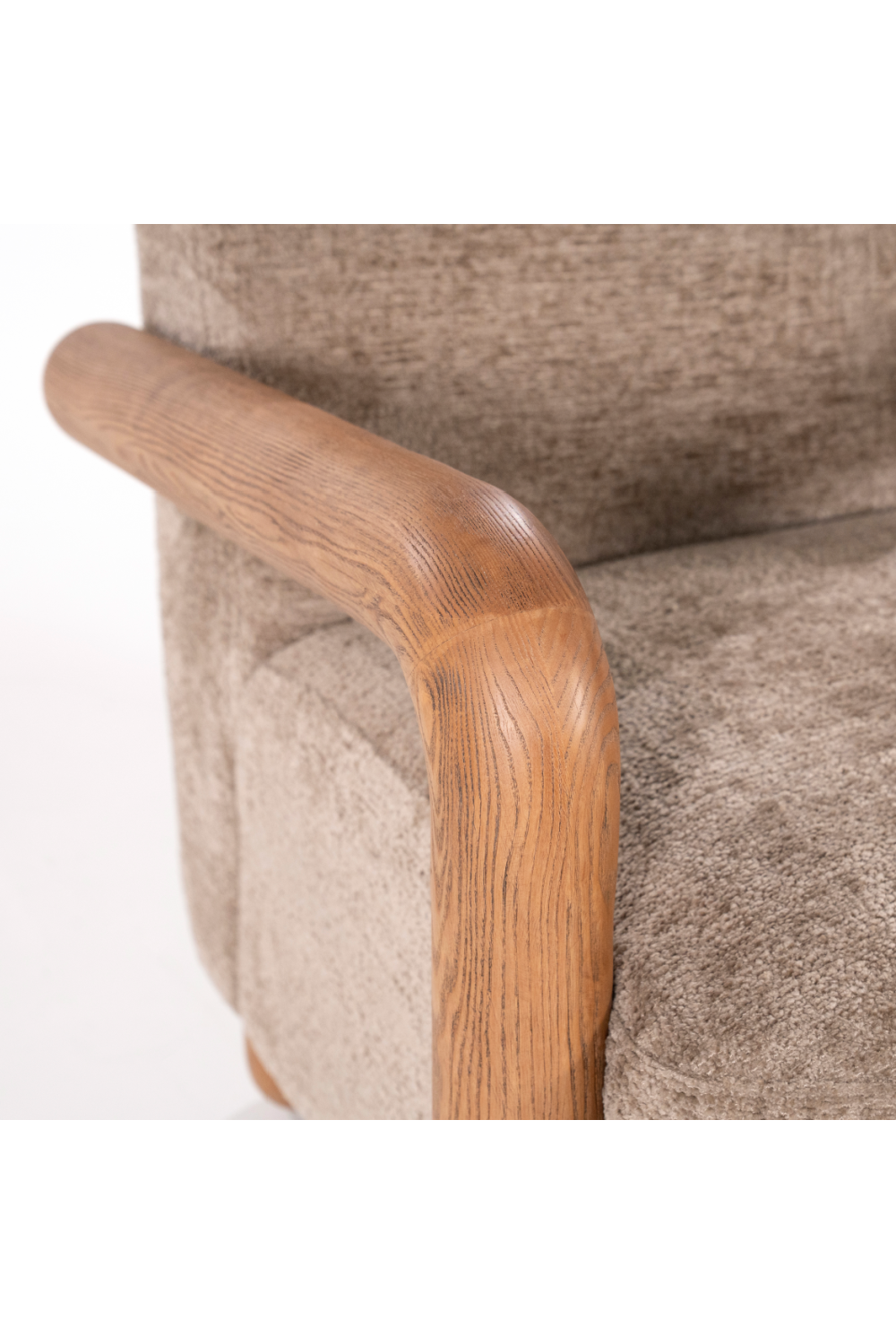 Wood-Framed Lounge Chair | By-Boo Retrova | Oroa.com