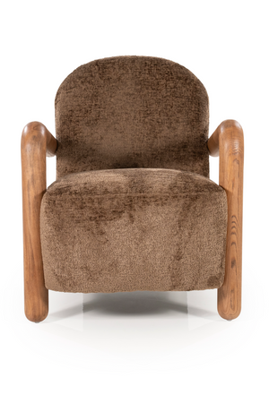 Wood-Framed Lounge Chair | By-Boo Retrova | Oroa.com