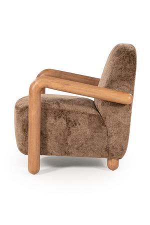 Wood-Framed Lounge Chair | By-Boo Retrova | Oroa.com