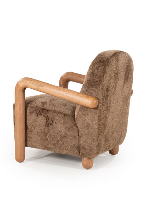 Wood-Framed Lounge Chair | By-Boo Retrova | Oroa.com