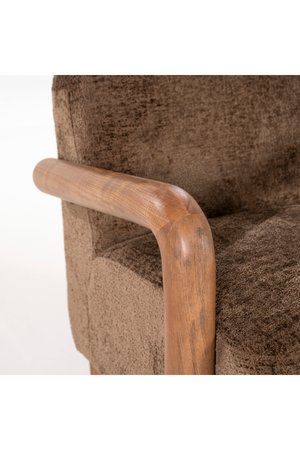 Wood-Framed Lounge Chair | By-Boo Retrova | Oroa.com