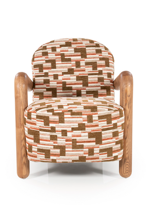 Wood-Framed Lounge Chair | By-Boo Retrova | Oroa.com