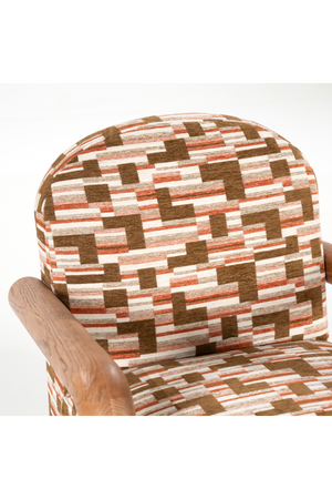 Wood-Framed Lounge Chair | By-Boo Retrova | Oroa.com