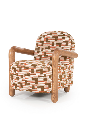 Wood-Framed Lounge Chair | By-Boo Retrova | Oroa.com
