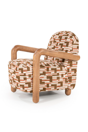 Wood-Framed Lounge Chair | By-Boo Retrova | Oroa.com