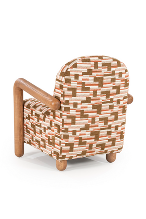 Wood-Framed Lounge Chair | By-Boo Retrova | Oroa.com
