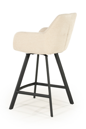 Upholstered Bar Stool with Arms | By-Boo Bliss | Oroa.com