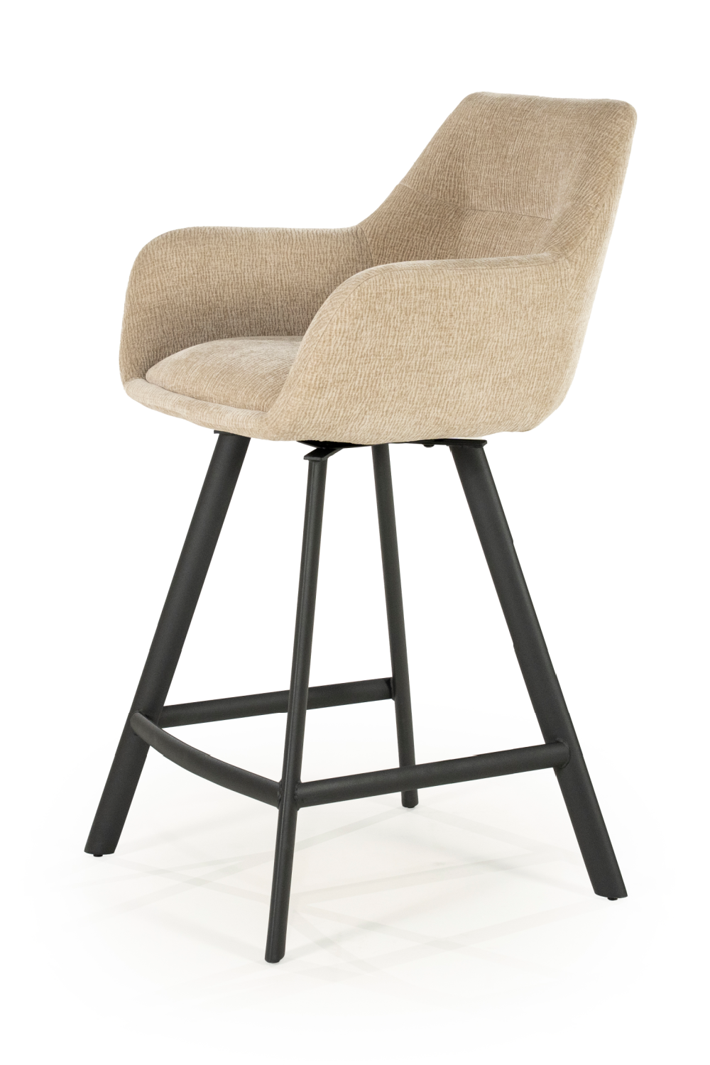 Upholstered Bar Stool with Arms | By-Boo Bliss | Oroa.com