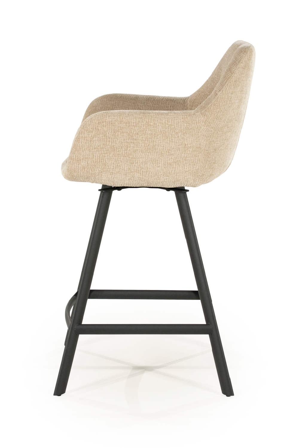 Upholstered Bar Stool with Arms | By-Boo Bliss | Oroa.com