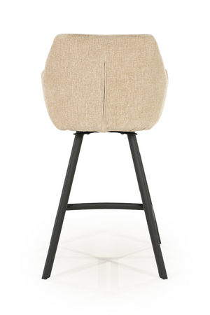 Upholstered Bar Stool with Arms | By-Boo Bliss | Oroa.com