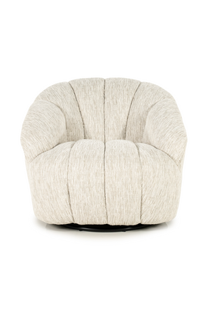 Deep-Channeled Swivel Chair | By-Boo Dream | Oroa.com