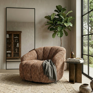   Deep-Channeled Swivel Chair | Oroa.com