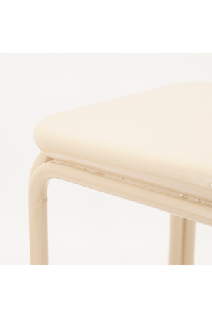 Glazed Iron Square Side Table | By-Boo Zilo | Oroa.com