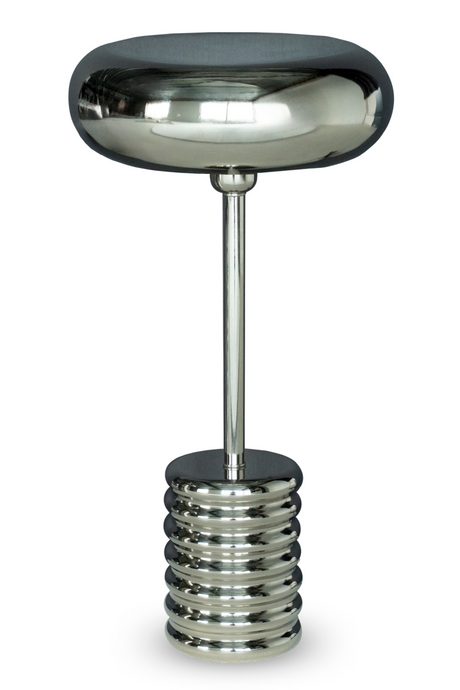 Silver Table Lamp | By-Boo Chromeo | Oroa.com