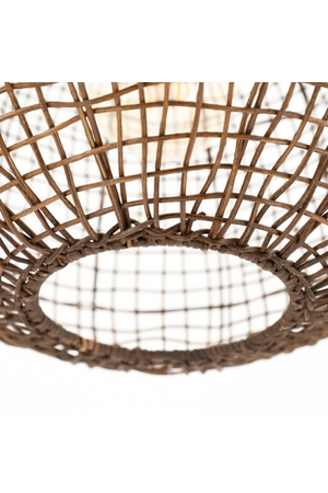 Rattan Rustic Pendant Light | By-Boo Hata | Oroa.com