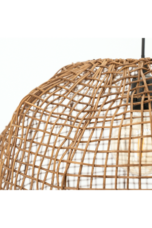 Rattan Rustic Pendant Light | By-Boo Hata | Oroa.com