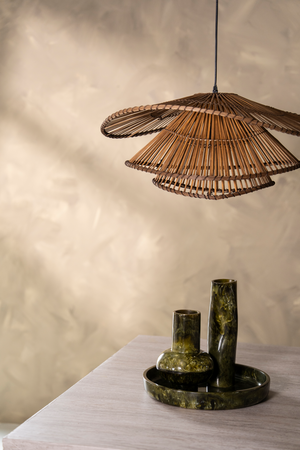 Bamboo Tiered Chandelier | By-Boo Yarin | Oroa.com