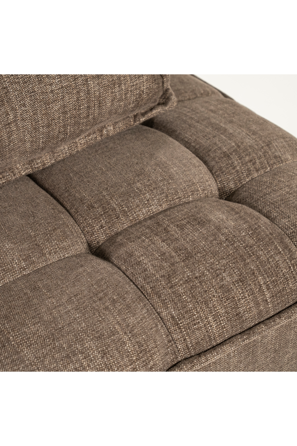 Square-Tufted Beige Lounge Chair | By-Boo Hive | Oroa.com