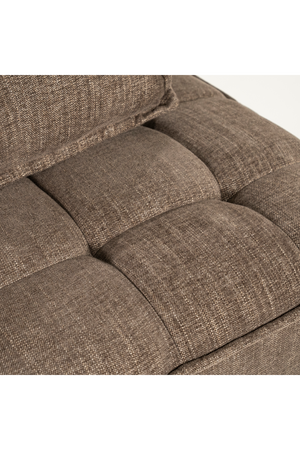 Square-Tufted Beige Lounge Chair | By-Boo Hive | Oroa.com