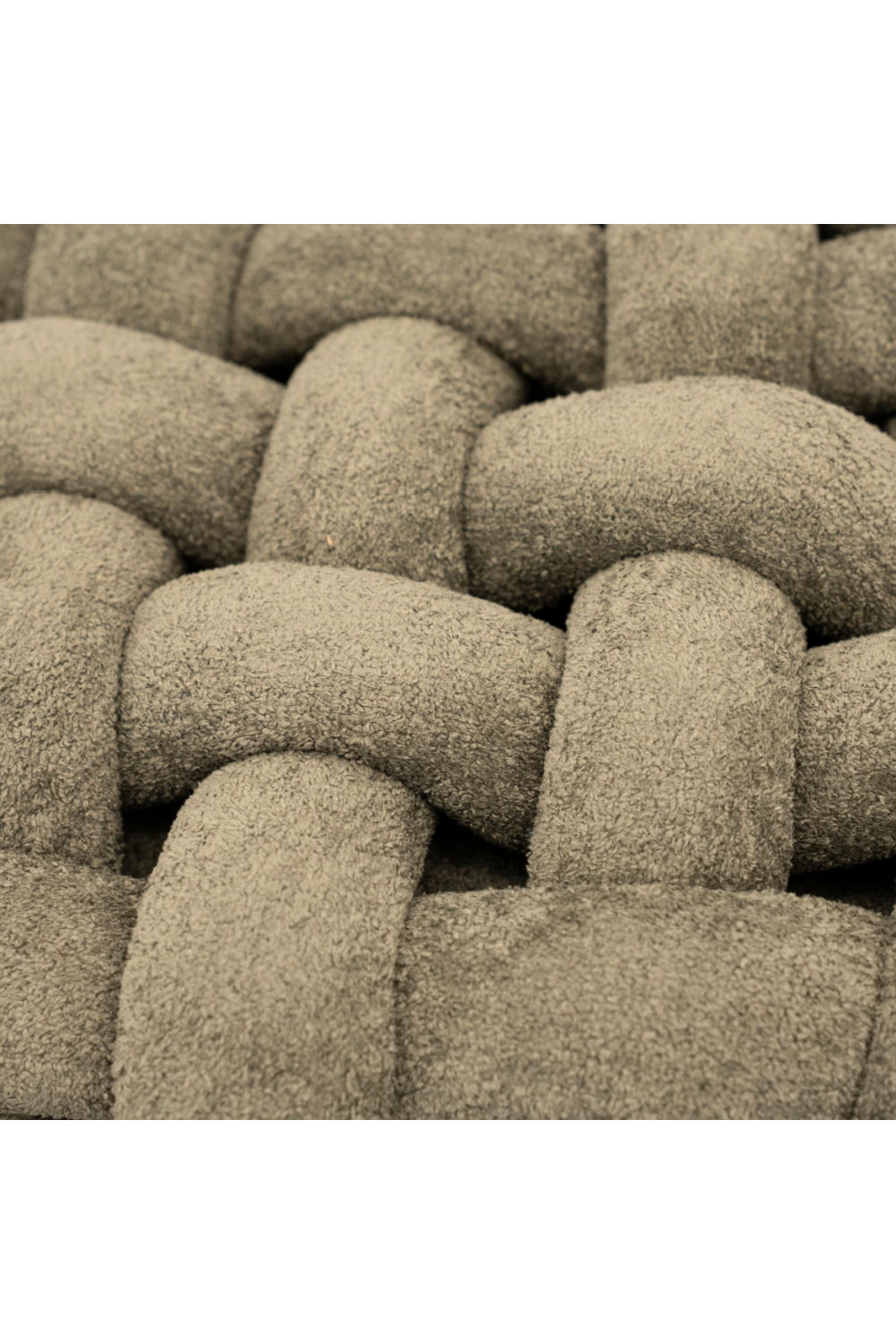 Chunky Woven Stool | By-Boo Poofie | Oroa.com