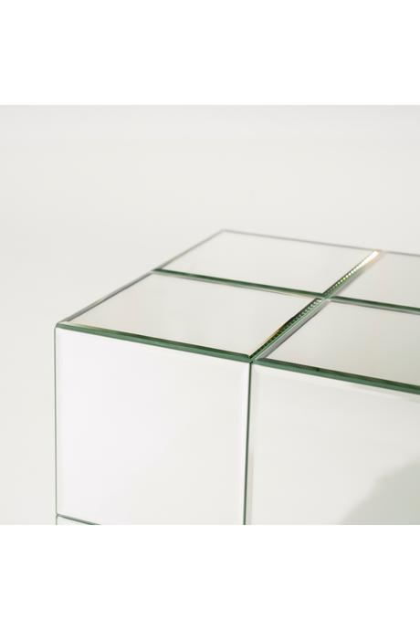 Glass Panels Side Table | By-Boo Flectron | Oroa.com