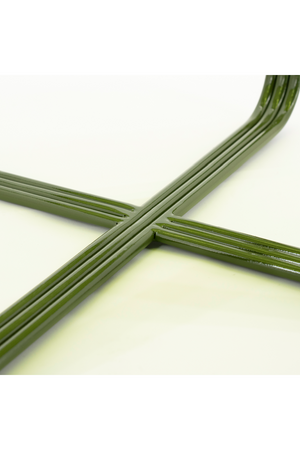 Cruciform Base Glass Coffee Table | By-Boo Groovy | Oroa.com