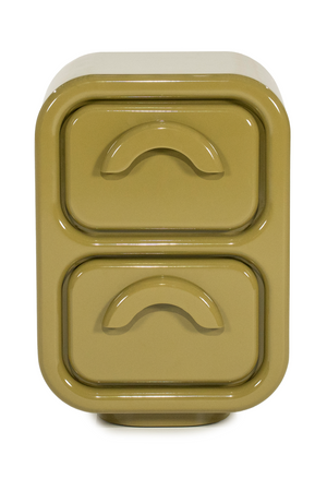 High-gloss 2-Drawer Cabinet S | By-Boo Gubby | Oroa.com